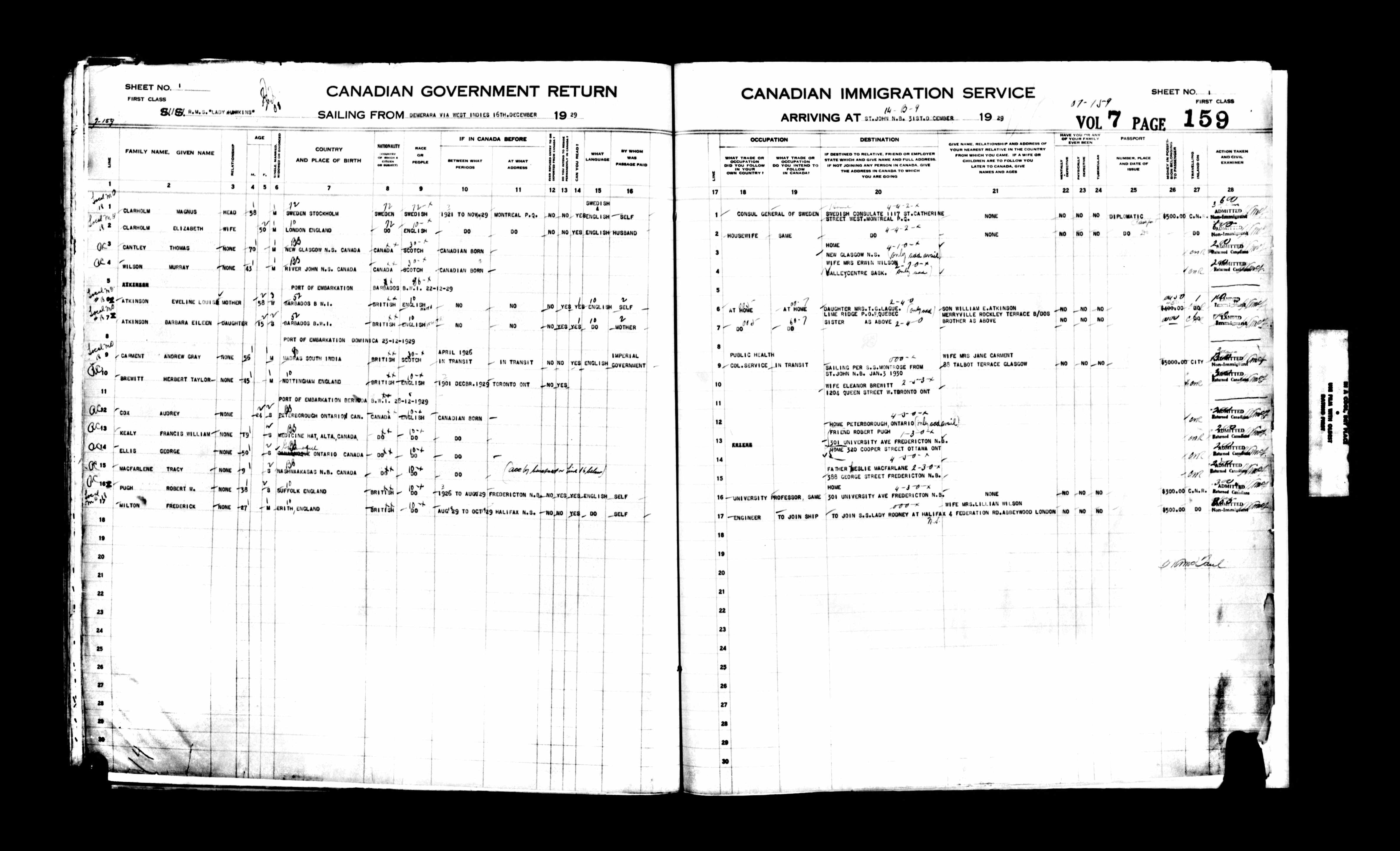 CanadianPassengerLists1865-1935ForBarbaraEileenAtkinson