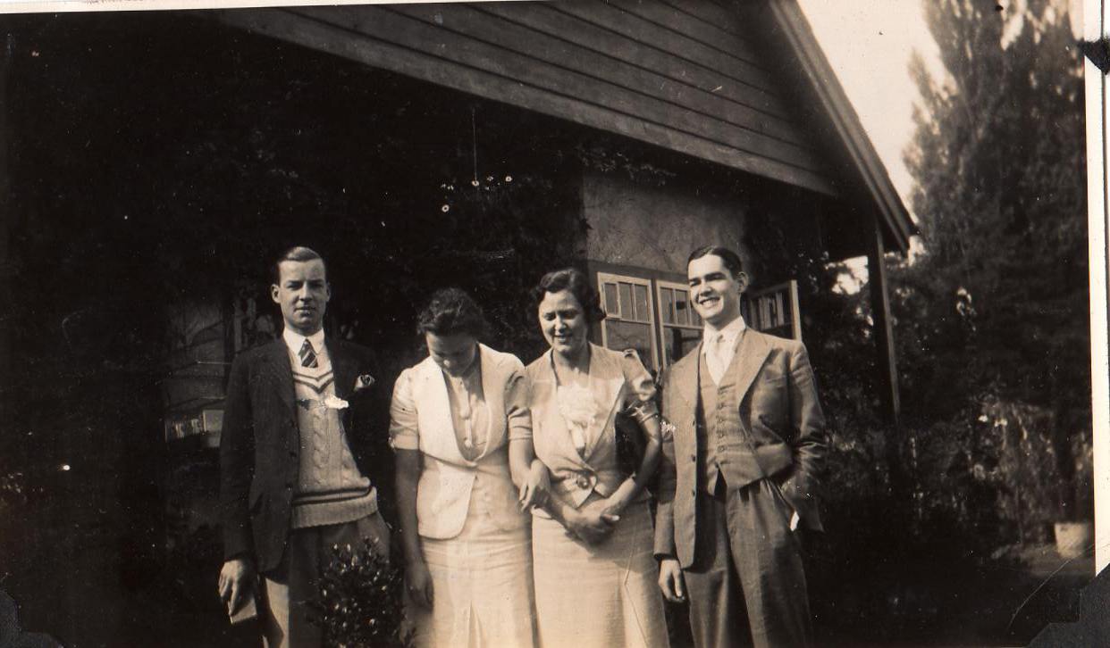 Harold, Wendy, Kay and Nigel at Bourne in Kent..jpg