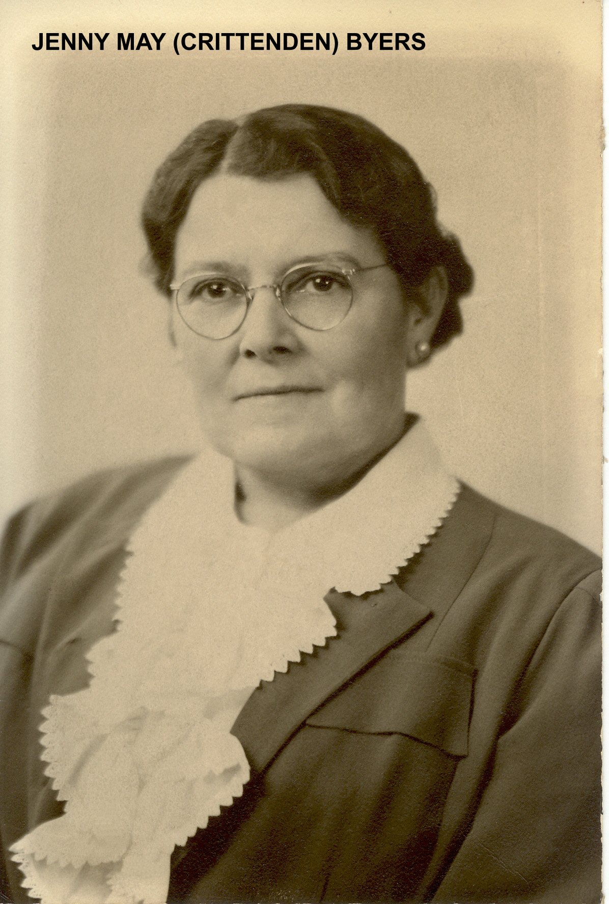 Jenny May (Crittenden) Mayers