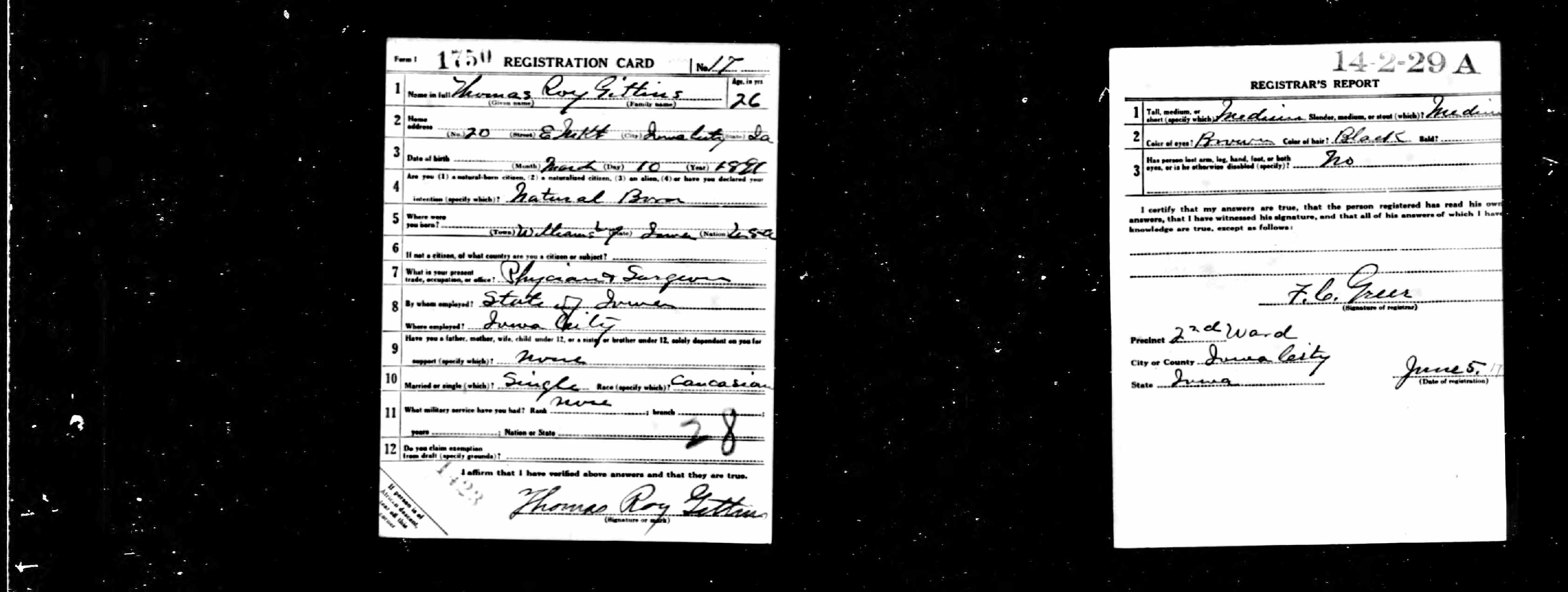 U.S.WorldWarIDraftRegistrationCards1917-1918ForThomasRoyGittins.jpg