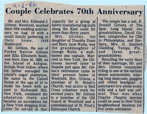 70th Anniversary Article