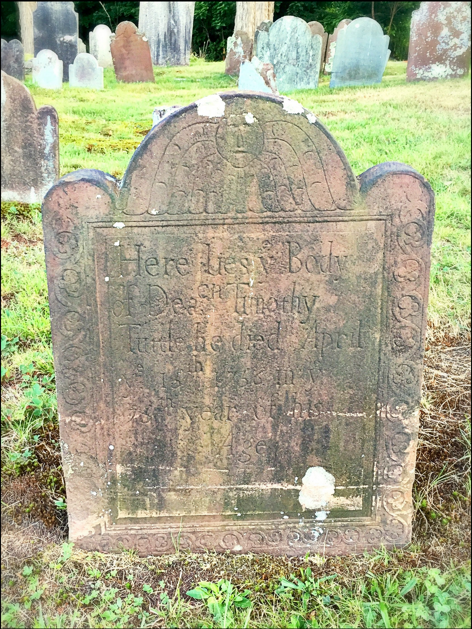 Headstone Timothy Tuttle